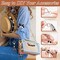 477Pcs Lip Gloss Keychain Making Kit with Plier & Puncher, DIY Bag Charm & Bracelet Making Supplies, Alphabet Charms & Key Hooks for Personalized Gifts & Small Business